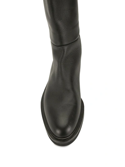 Shop Khaite Derby Calf-length Boots In Black