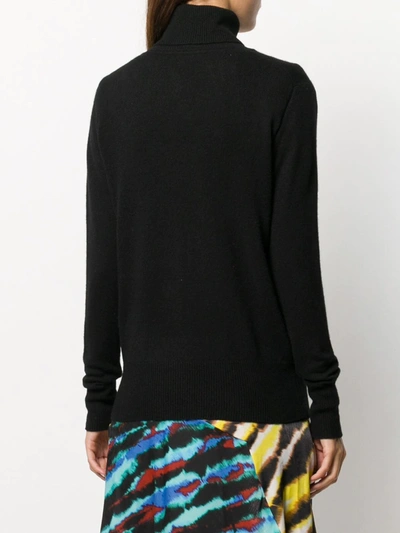 Shop Equipment Delafine Cashmere Turtleneck Jumper In Black