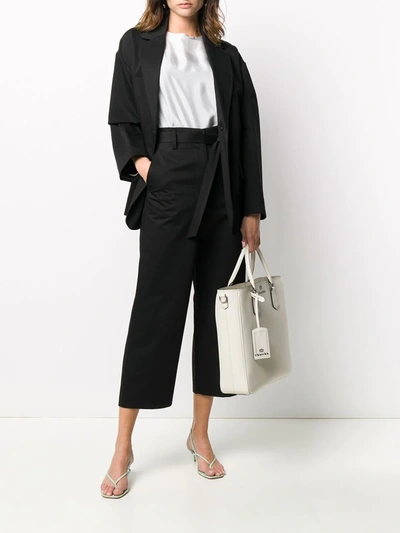 Church's Guilford St James Leather Tote Bag In Grey