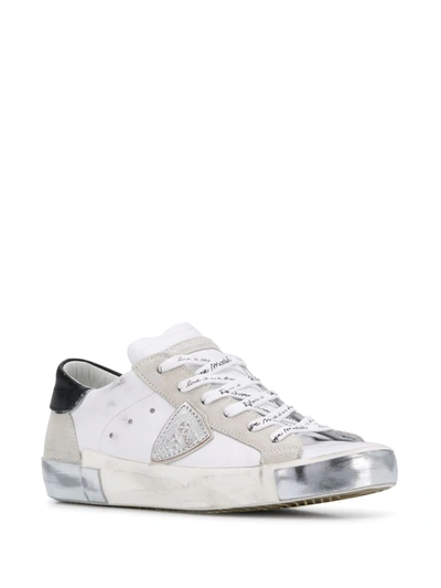 Shop Philippe Model Paris X Sneakers In Neutrals