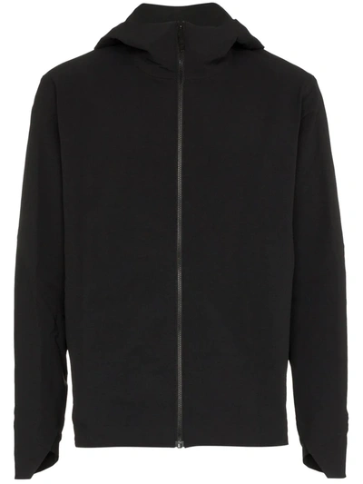 Shop Arc'teryx Isogon Mx Hooded Jacket In Black