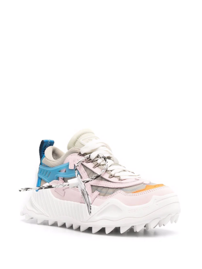 Shop Off-white Odsy 1000 Sneakers In 粉色