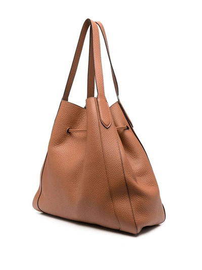 Leather tote Mulberry Brown in Leather - 34460169