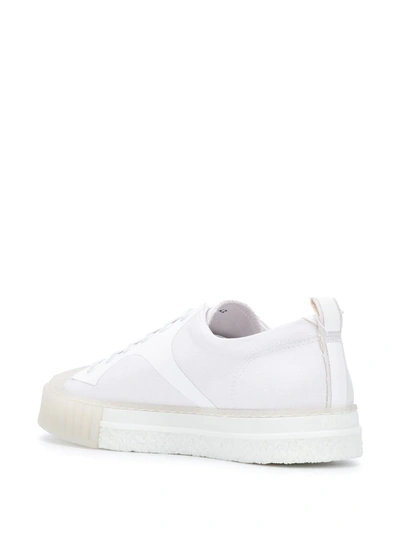 Shop Adieu Lace-up Low-top Sneakers In White