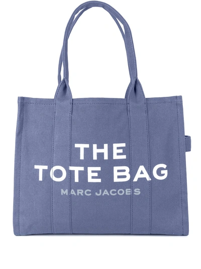 Shop Marc Jacobs The Canvas Large Tote Bag In Blue