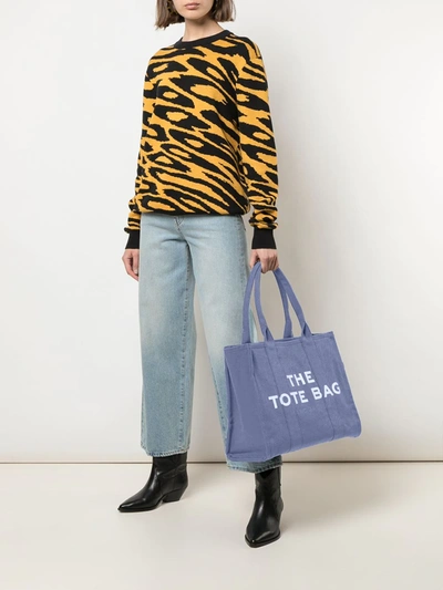 Marc Jacobs The Canvas Large Tote Bag In Blue