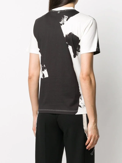 Off-white Painted T-shirt In White