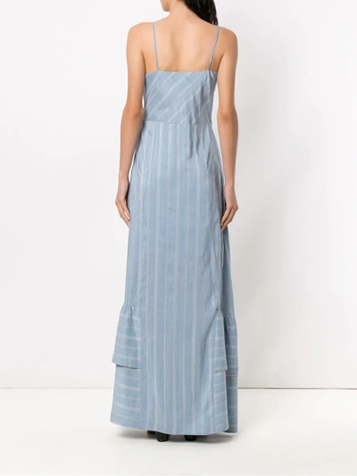 Olympiah Fiora Long Dress In Blue