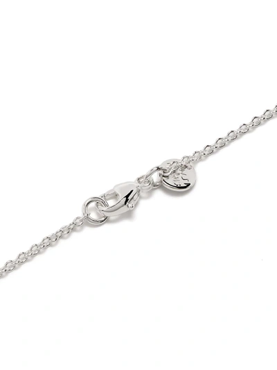 Shop Shaun Leane Cherry Blossom Diamond Pendant Necklace In Silver