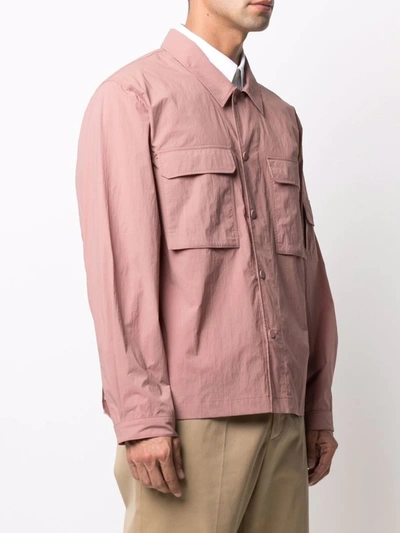 Shop A Kind Of Guise Clyde Shirt Jacket In Pink