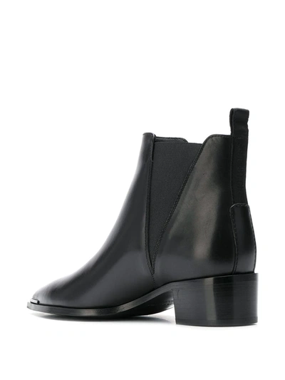 Shop Acne Studios Jensen Leather Boots In Black