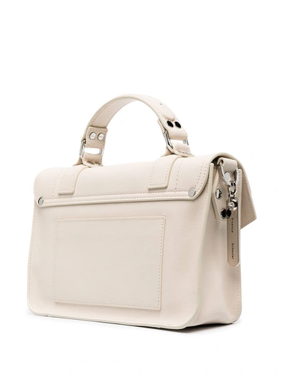 Shop Proenza Schouler Ps1 Tiny Satchel Bag In White