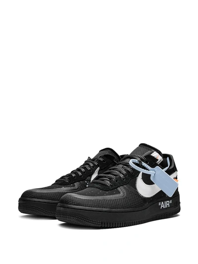Nike The 10: Air Force 1 Low "black" Sneakers In Black