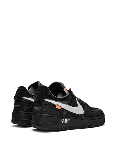 Nike The 10: Air Force 1 Low "black" Sneakers In Black