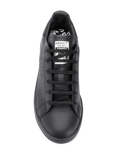 Shop Adidas Originals X Raf Simons Stan Smith Trainers In Black