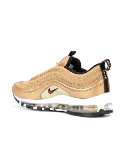 Shop Nike Air Max 97 Og Qs "metallic Gold" Sneakers In Neutrals