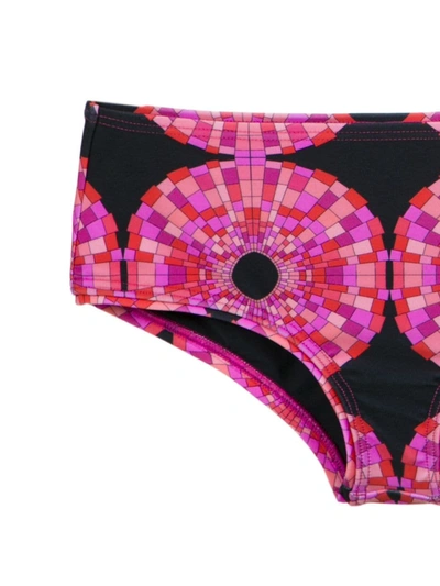 Shop Amir Slama Printed Bikini Set In Pink