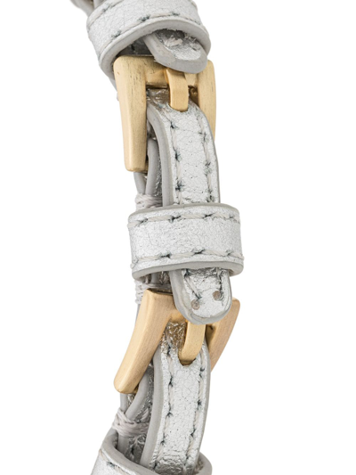 Coup De Coeur Buckle Bracelet In Grey