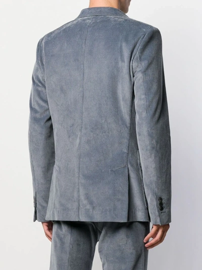 Shop Ami Alexandre Mattiussi Single-breasted Jacket In Blue