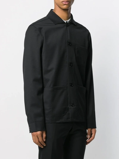 Shop Filippa K Louis Gabardine Jacket In Black