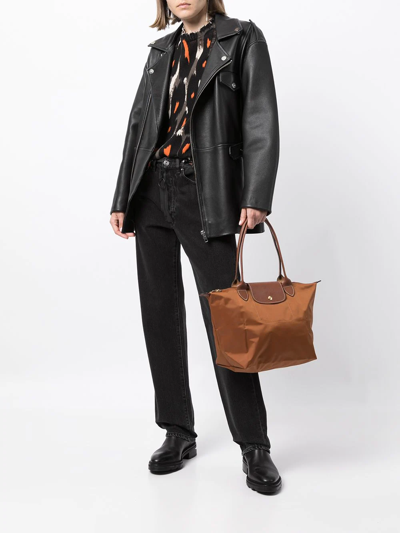 Longchamp Le Pliage Original Tote Bag In Braun
