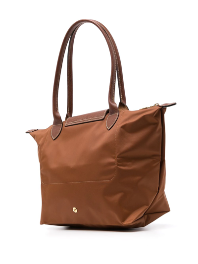 Longchamp Le Pliage Original Tote Bag In Braun