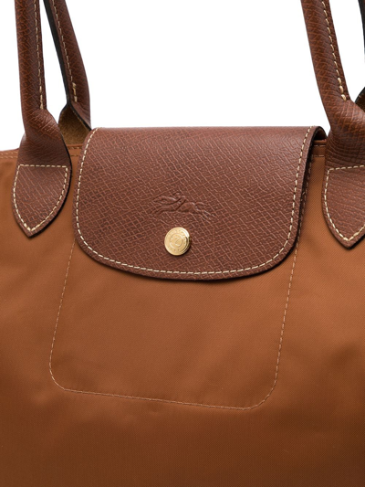 Longchamp Le Pliage Original Tote Bag In Braun