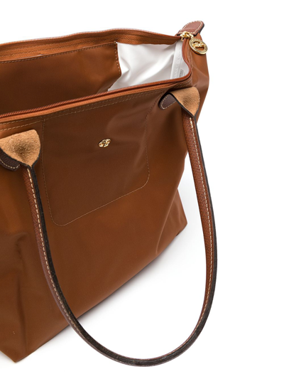 Longchamp Le Pliage Original Tote Bag In Braun