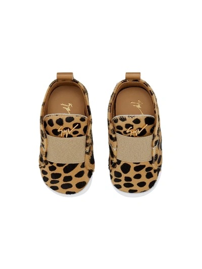 Shop Giuseppe Junior The Baby Sneakers In Brown