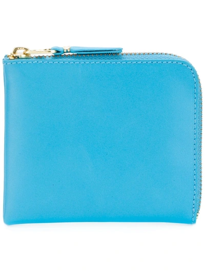 Shop Comme Des Garçons Classic Wallet In Blue