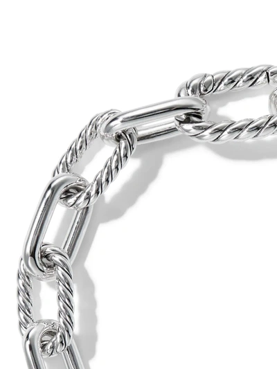 Shop David Yurman Sterling Silver Dy Madison Chain Bracelet In Ss