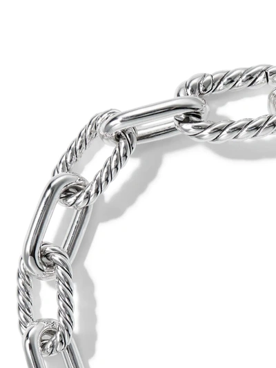 David Yurman Sterling Silver Dy Madison Small 8.5mm Bracelet In Ss