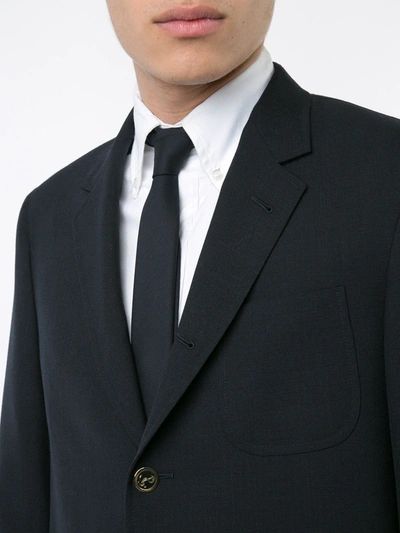 Thom Browne Classic Tie In Blue