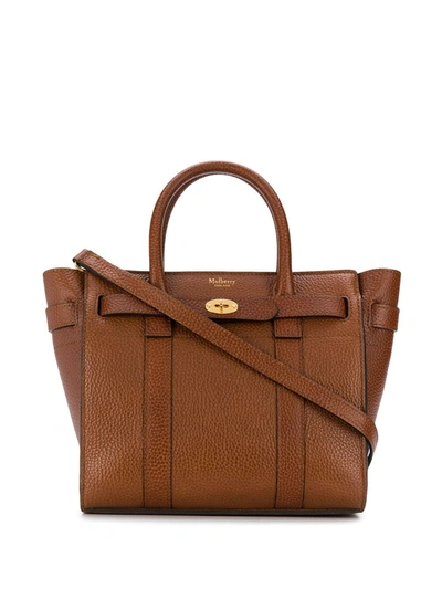MULBERRY SMALL TOTE BAG - 棕色