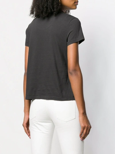 Shop James Perse Short-sleeved T-shirt In Grey