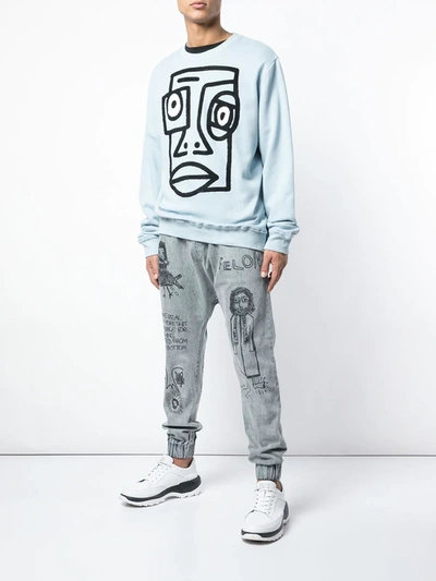 Shop Haculla Confused Sweatshirt In Grey