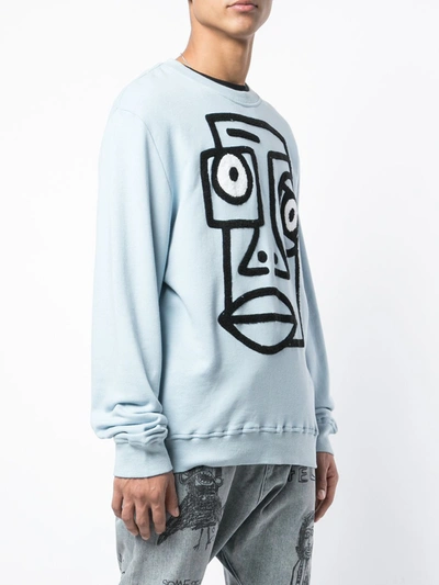 Shop Haculla Confused Sweatshirt In Grey