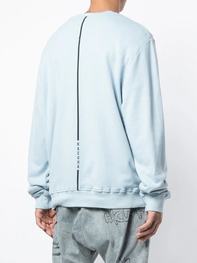 Shop Haculla Confused Sweatshirt In Grey