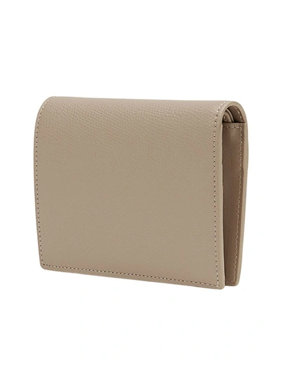 Shop Fendi Billfold Purse In Neutrals