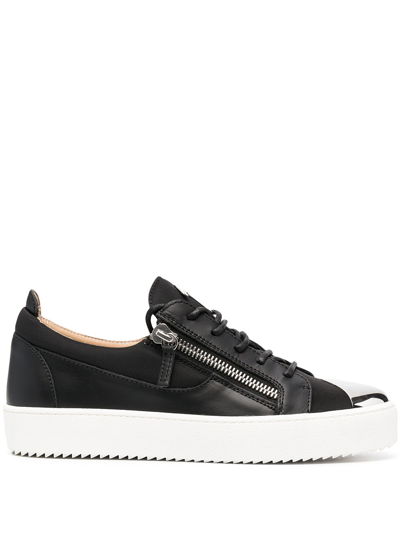 Shop Giuseppe Zanotti May Low-top Sneakers In Black