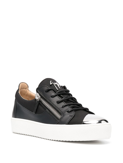 Shop Giuseppe Zanotti May Low-top Sneakers In Black