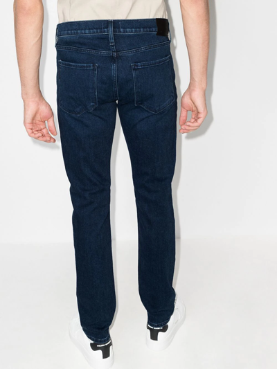 Shop Paige Van Lennox Slim-fit Jeans In Blau