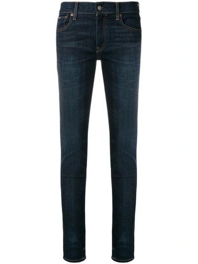 Shop Polo Ralph Lauren Classic Skinny Jeans In Blue