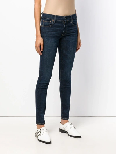 Shop Polo Ralph Lauren Classic Skinny Jeans In Blue