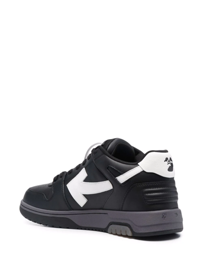 Shop Off-white Ooo Low-top Sneakers In Black