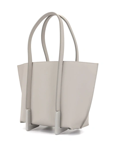 Shop Discord Yohji Yamamoto Aerial Tote In Grey