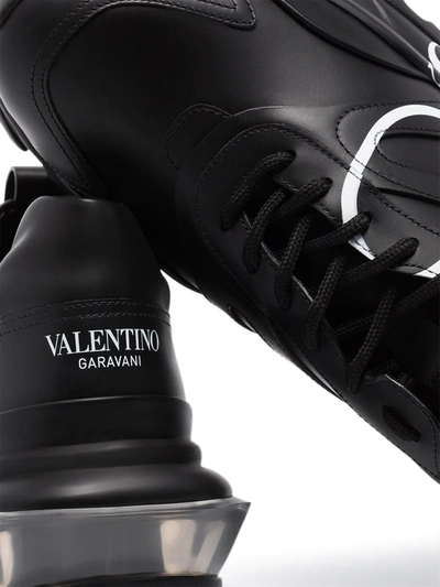 Shop Valentino Vlogo Dreamers Bounce Sneakers In Black