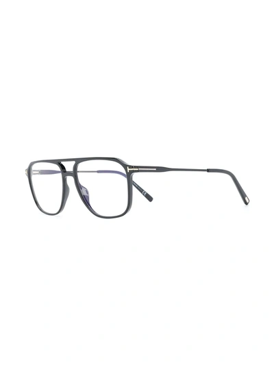 Tom Ford Pilot-frame Glasses In Black