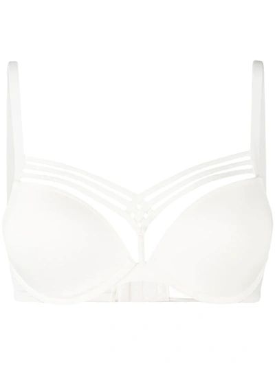 MARLIES DEKKERS 'DAME DE PARIS' IVORY PUSH UP BRA - 白色