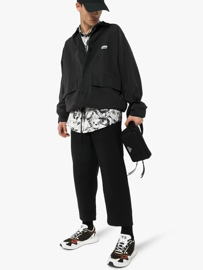 Y-3 Rhisu Run Low-top Sneakers In Black